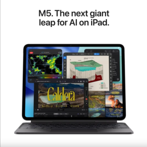تبلت اپل مدل iPad Pro 13″ M5 2025 (WiFi) حافظه 256 و رم 12 گیگابایت – آیپد پرو 13 اینچ 2025 وای فای جعبه بزرگ