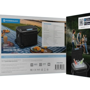 یخچال مسافرتی خودرو  پاورولوژی مدل PPBCHA56 ظرفیت ۶۰ لیتر Powerology Portable Fridge