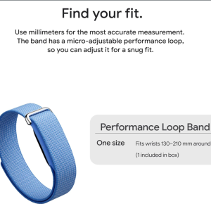 مچ بند هوشمند ورزشی گوگل Fitbit مدل Google Fitbit Air با بند پارچه‌ای