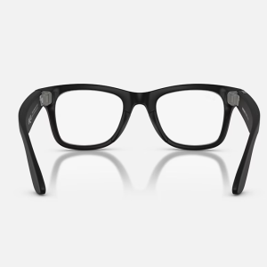 عینک هوشمند ری بن متا  نسل دوم مدل وایفارر رنگ مشکی مات با عدسی ترنزیشن (انتقالی) خاکستری RAY-BAN META (GEN 2) WAYFARER transitions RW4012 سایز 53mm