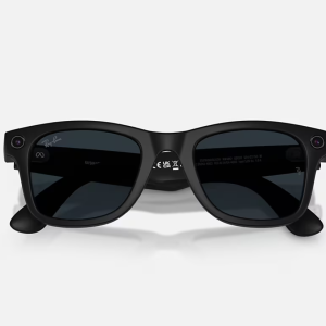 عینک هوشمند ری بن متا  نسل دوم مدل وایفارر رنگ مشکی مات با عدسی ترنزیشن (انتقالی) خاکستری RAY-BAN META (GEN 2) WAYFARER transitions RW4012 سایز 53mm