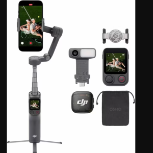لرزشگیر یا گیمبال موبایل DJI Osmo Mobile 8P Device Only دارای نمایشگر LCD