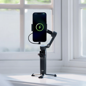 لرزشگیر یا گیمبال موبایل DJI Osmo Mobile 8P Device Only دارای نمایشگر LCD