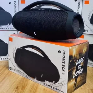 باس عمیق و پرطنین اسپیکر JBL Boombox 3 را احساس کنید.