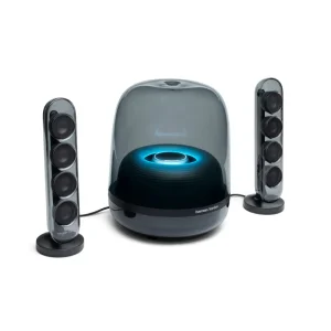 Harman Kardon SoundSticks 4 - اسپیکر بلوتوث با طراحی شفاف و کیفیت صدای بینظیر