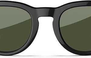 عینک هوشمند ری بن متا مدل هدلاینر رنگ مشکی براق با عدسی سبز پلاریزه RAY-BAN META HEADLINER RW4009 سایز استاندارد