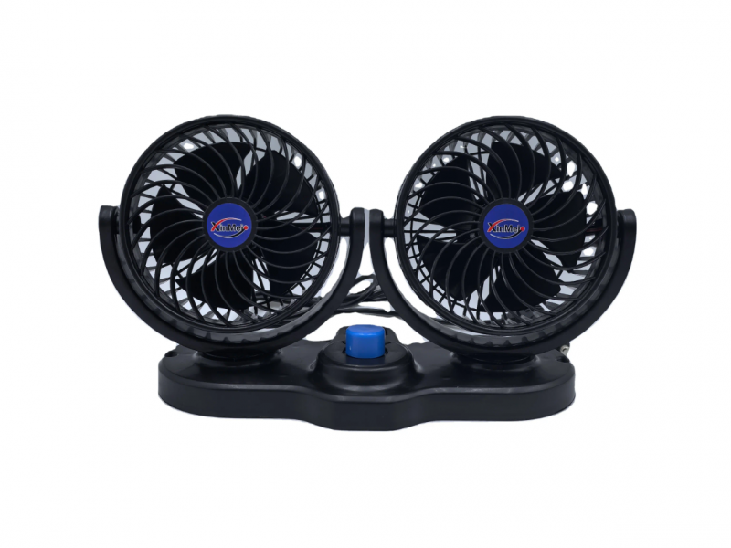 پنکه دو قلو خودرو 12 ولت مدل XM-X999