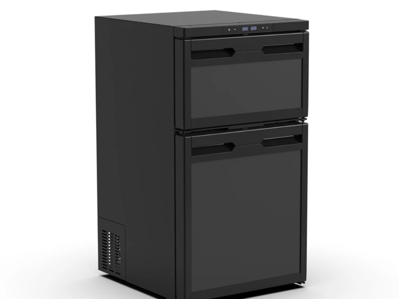 یخچال فریزر دو درب ایستاده 80 لیتری با موتور LG