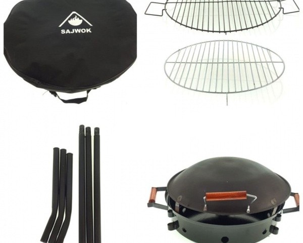 باربیکیو مسافرتی دردار(تنور) ساج وک sajwok