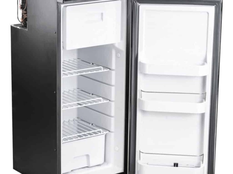 یخچال فریزر ایستاده 90لیتری مخصوص کمپر Aj3000