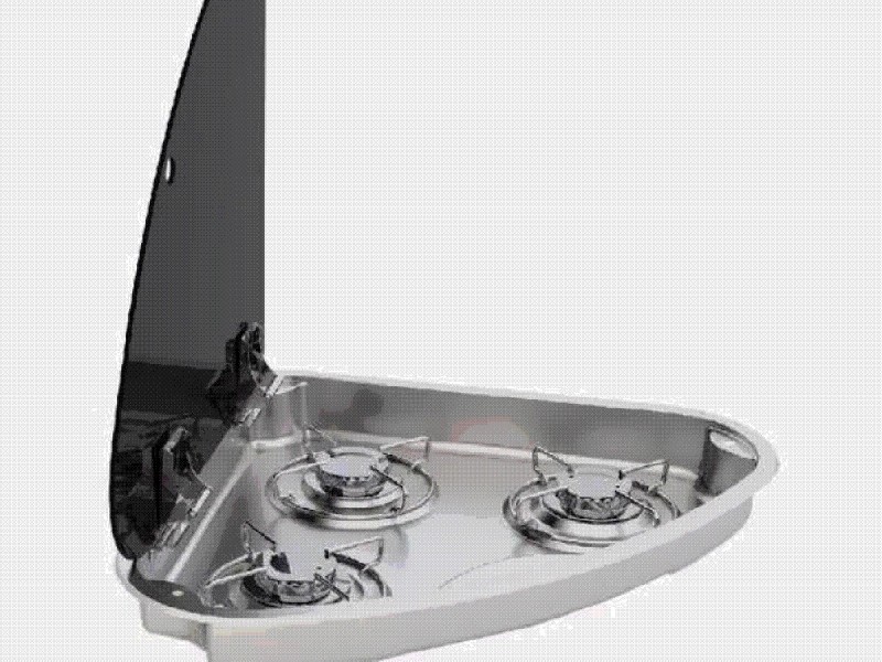 اجاق گاز کنج کمپر 3 شعله چپ