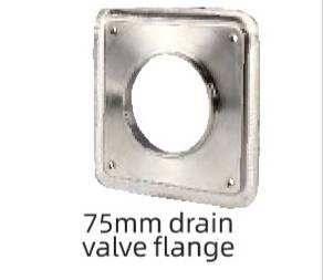 فلنچ دریچه تخلیه قطر 75
