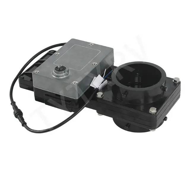 دریچه برقی تخلیه فاضلاب کمپر قطر 75