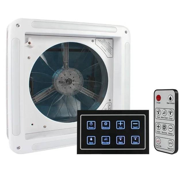 دریچه سقفی فن دار سایز 36- برقی