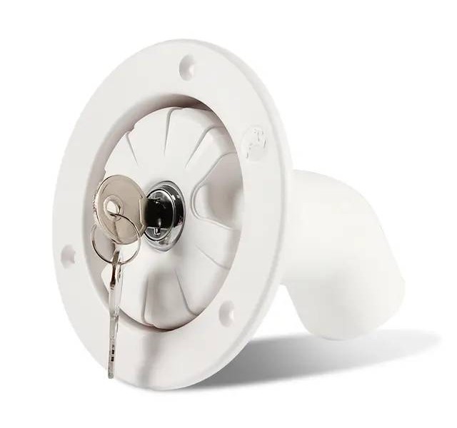 درب ورودی  مخزن آب کمپر کلید دار