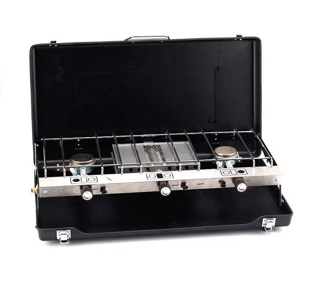 اجاق گاز مسافرتی سه شعله گریل دار مدل BDZ-430E