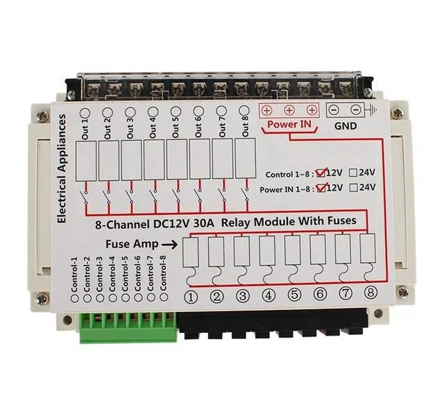 کیت رله فیوز کمپر