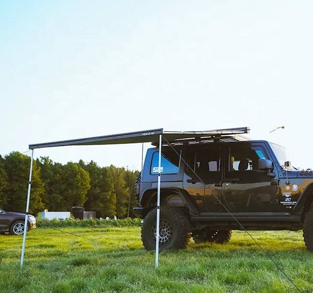 سایبان بغل خودرو نیمه اتومات