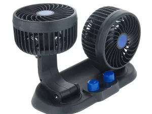 پنکه  دو قلو 12ولت بازویی فندکی