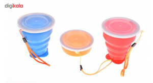 لیوان سفری تاشو مدل H-B-01