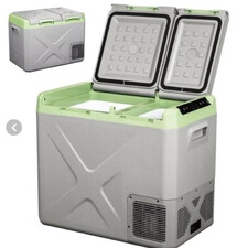 یخچال فریزر 55 لیتری دودرب خودرو آلپیکول مدل XD-55