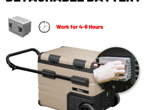 یخچال مسافرتی دودرب چرخدار 45 لیتری آلپیکول مدل TAw45