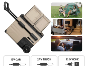 یخچال مسافرتی دودرب چرخدار 45 لیتری آلپیکول مدل TAw45