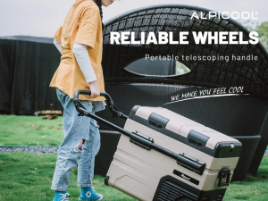 یخچال مسافرتی دودرب چرخدار 45 لیتری آلپیکول مدل TAw45