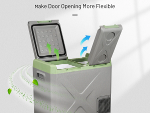 یخچال فریزر 45لیتری دودرب خودرو آلپیکول مدل XD-45