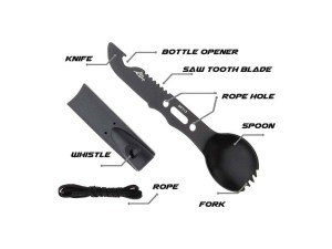 قاشق سفری پتریفید فیش مدل PFR717s