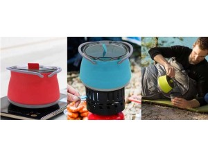 کتری سیلیکونی CAMPING KETTLE