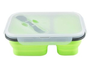 ظرف غذای سفری سیلیکونی