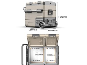 یخچال مسافرتی 55 لیتری آلپیکول مدل TAW55