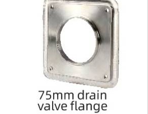 فلنچ دریچه تخلیه قطر 75