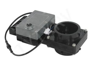 دریچه برقی تخلیه فاضلاب کمپر قطر 75