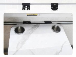 پایه میز دوتیکه چرخشی مخصوص کمپر مدل-WG.0171