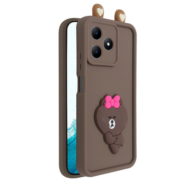 کاور فانتزی مدل KittyBear مناسب برای گوشی موبایل ریلمی Realme C53