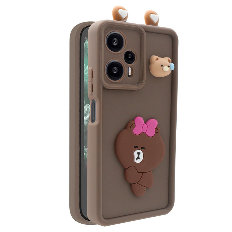 کاور فانتزی مدل KittyBear مناسب برای گوشی موبایل شیائومی Poco F5