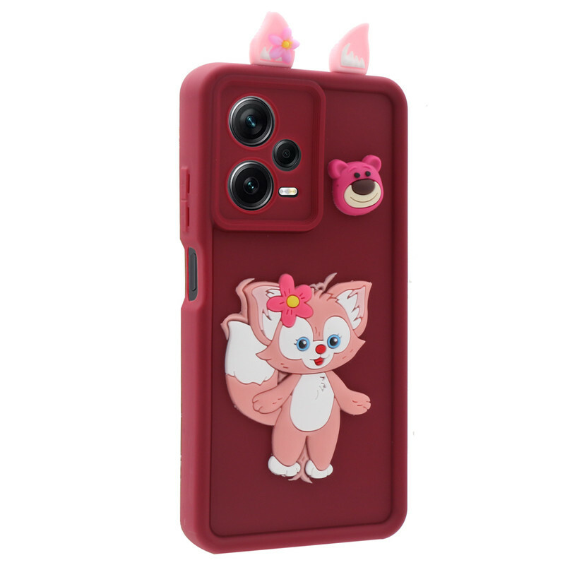 کاور فانتزی مدل RoseKitty مناسب برای گوشی موبایل شیائومی Redmi Note 12 Pro Plus