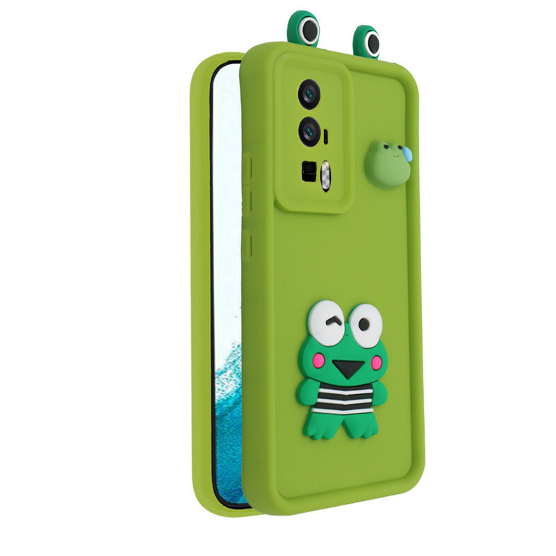 کاور فانتزی مدل GreenFrog مناسب برای گوشی موبایل شیائومی Poco F5 Pro