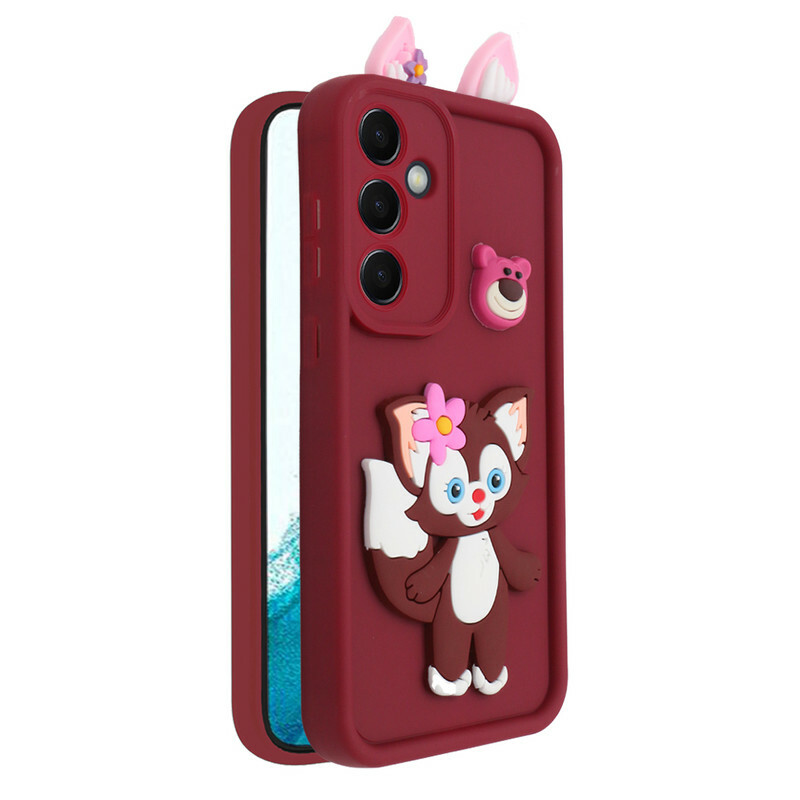 کاور فانتزی مدل RoseKitty مناسب برای گوشی موبایل سامسونگ Galaxy A55