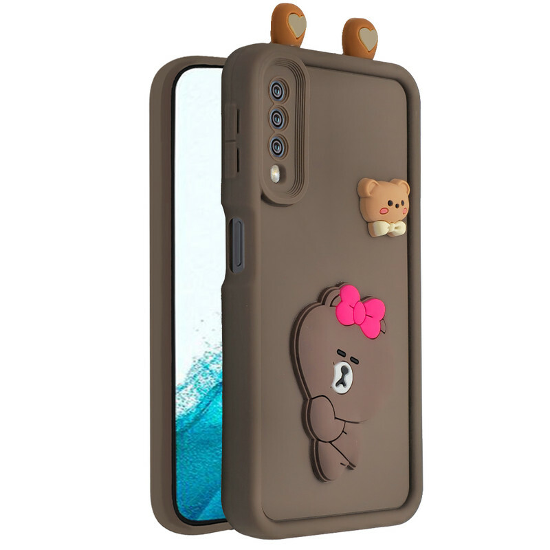 کاور فانتزی مدل KittyBear مناسب برای گوشی موبایل سامسونگ Galaxy A7 2018 / A750