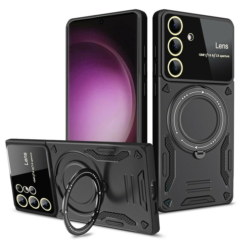 کاور مدل HybridRing مناسب برای گوشی موبایل سامسونگ Galaxy A55