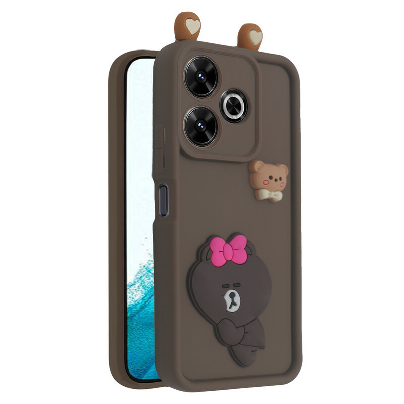 کاور فانتزی مدل KittyBear مناسب برای گوشی موبایل شیائومی Redmi 13 4G / Poco M6 4G