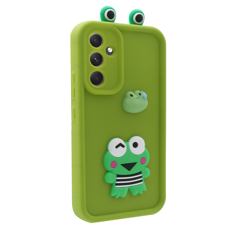 کاور فانتزی مدل GreenFrog مناسب برای گوشی موبایل سامسونگ Galaxy A54