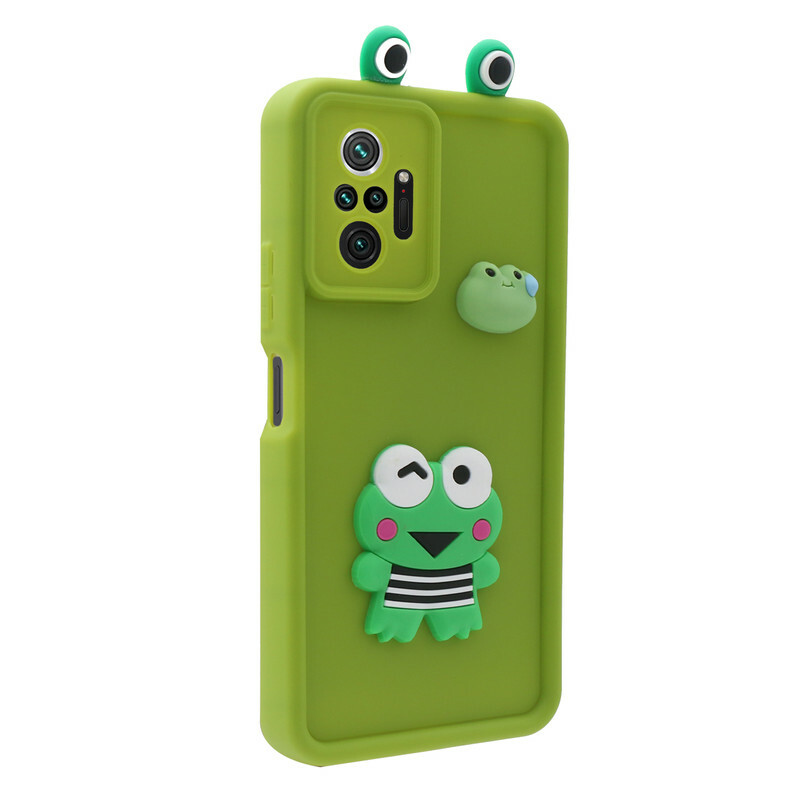 کاور فانتزی مدل GreenFrog مناسب برای گوشی موبایل شیائومی Redmi Note 10 Pro