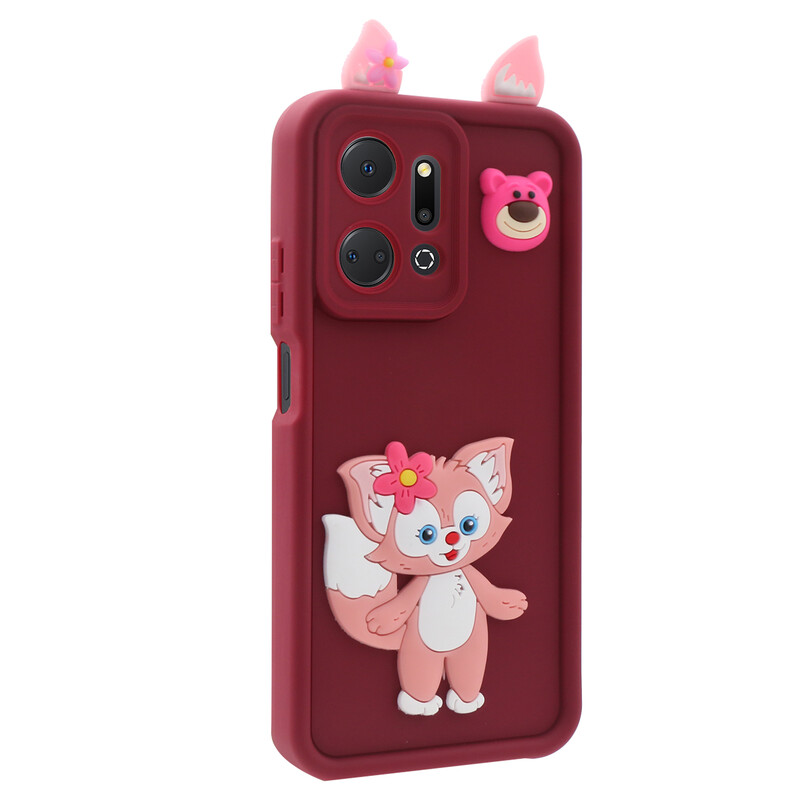 کاور فانتزی مدل RoseKitty مناسب برای گوشی موبایل آنر X7A