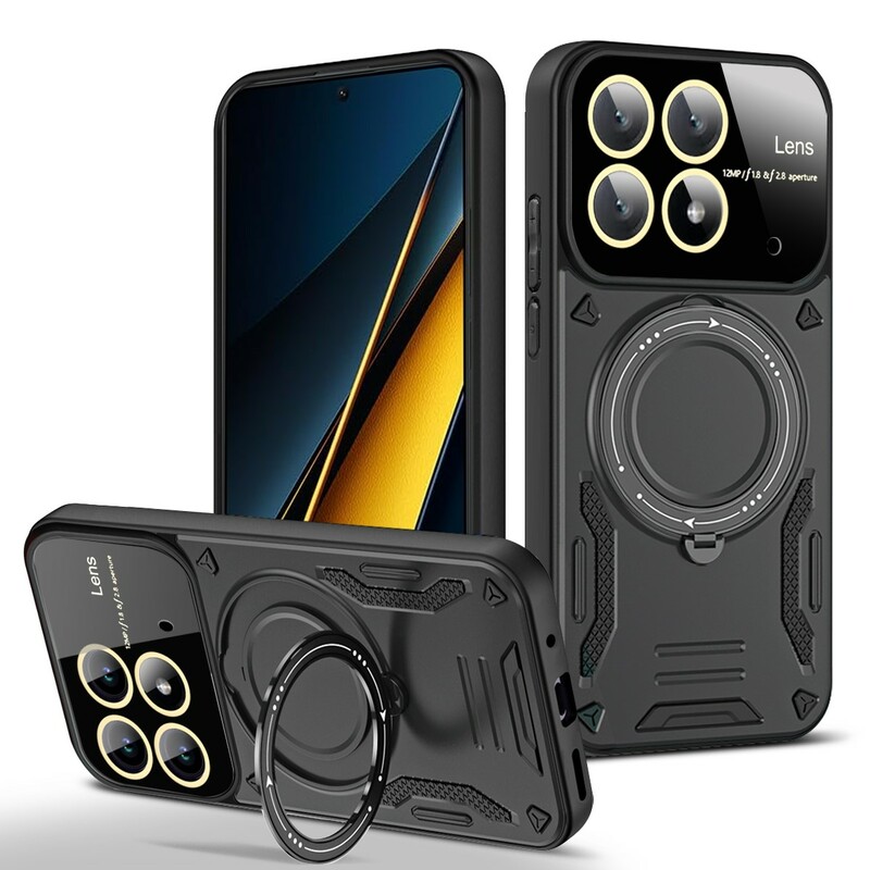 کاور مدل HybridRing مناسب برای گوشی موبایل شیائومی Poco X6 Pro 5G