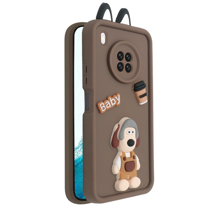 کاور فانتزی مدل KittyDog مناسب برای گوشی موبایل هوآوی Y9A