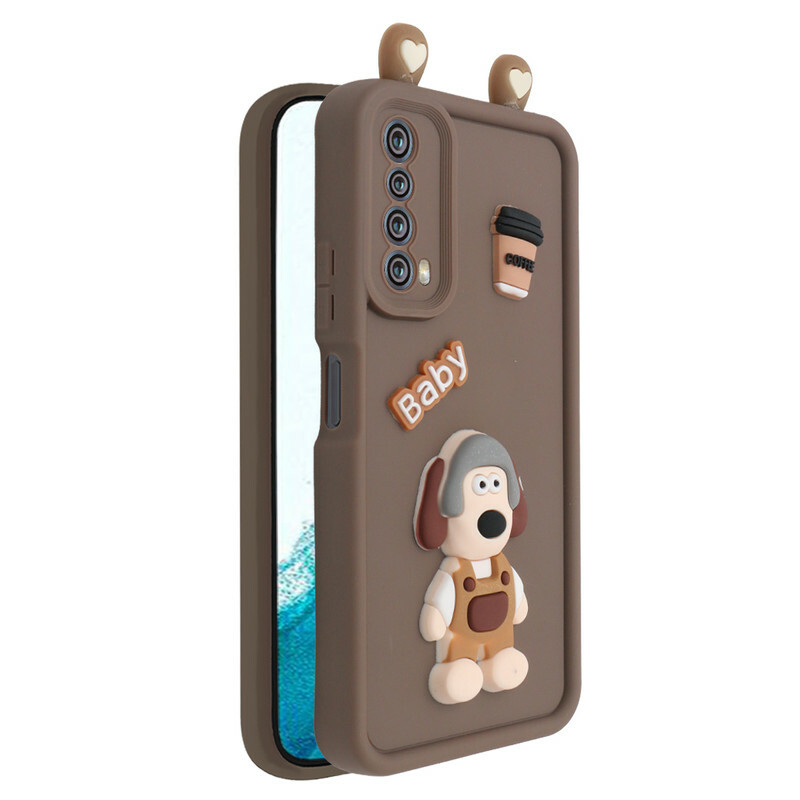 کاور فانتزی مدل KittyDog مناسب برای گوشی موبایل هوآوی Y7A